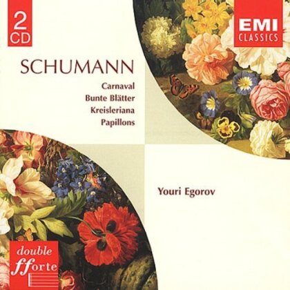 Robert Schumann (1810-1856) & Youri Egorov - Carnaval, Bunte Blätter, Kreisleriana, Papilons (2 CDs)
