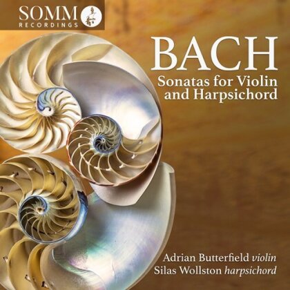 Johann Sebastian Bach (1685-1750), Adrian Butterfield & Silas Wollston - Sonatas For Violin & Harpsicho (2 CDs)