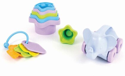 GREENTOYS - Babys Spielzeug Starter Set 3 Teile