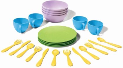 GREENTOYS - Geschirrset 24 Teile