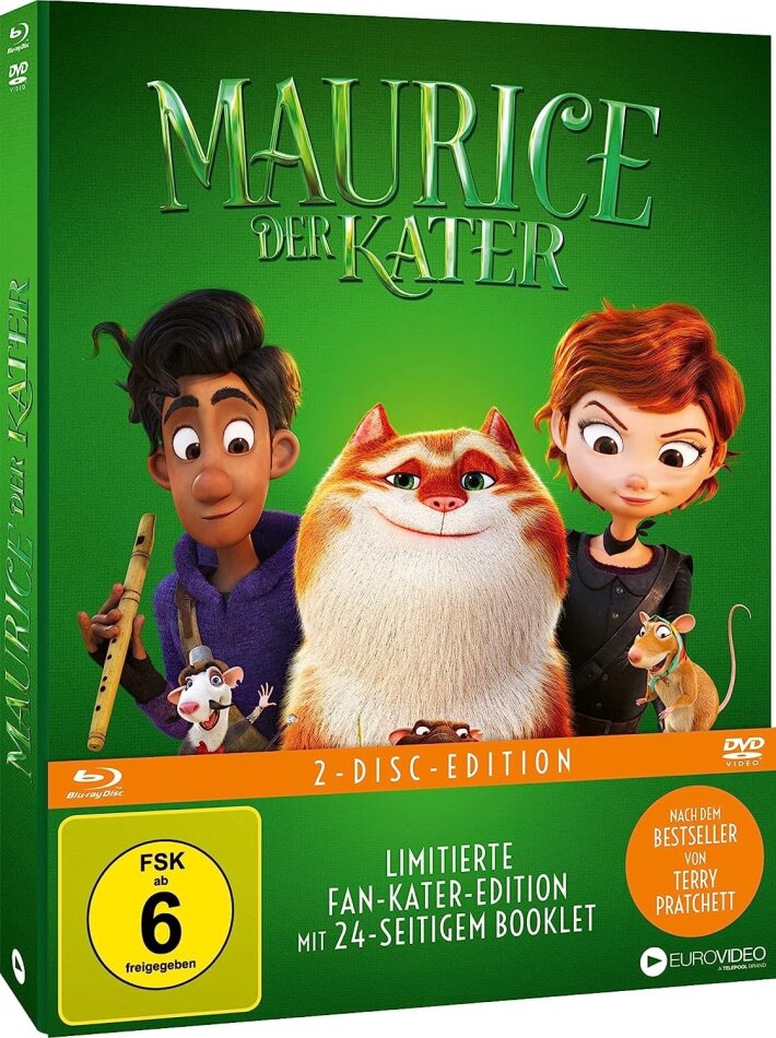 Maurice der Kater (2022) (Fan-Kater-Edition, Limited Edition, Mediabook, Blu-ray + DVD)