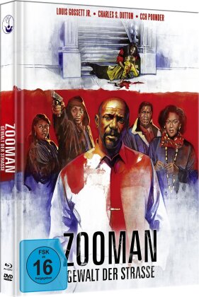 Zooman - Gewalt der Strasse (1995) (Limited Edition, Mediabook, Uncut, Blu-ray + DVD)