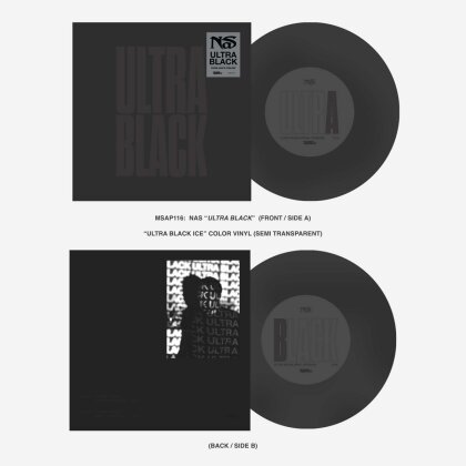 Nas - Ultra Black (Ultra Black/Ice Color Vinyl, 7" Single)