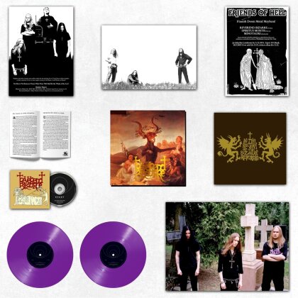Reverend Bizarre - In The Rectory Of The Bizarre Reverend (2023 Reissue, Svart Records, Deep Purple Vinyl, 2 LP)