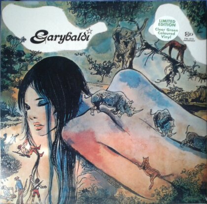 Garybaldi - Nuda (2023 Reissue, AMS Italy, Green Vinyl, LP)