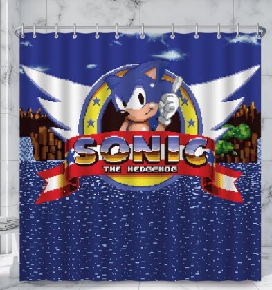 Sonic - Duschvorhang