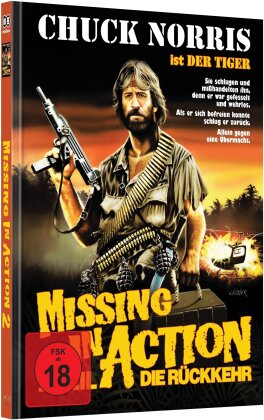 Missing in Action 2 - Die Rückkehr (1985) (Cover A, Limited Edition, Mediabook, Blu-ray + DVD)