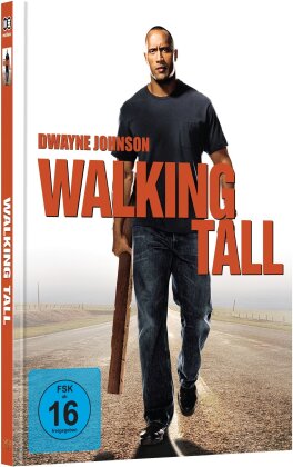 Walking Tall (2004) (Cover A, Limited Edition, Mediabook, Blu-ray + DVD)