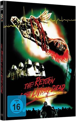 The Return of the Living Dead (1985) (Cover C, Limited Edition, Mediabook, Blu-ray + DVD)