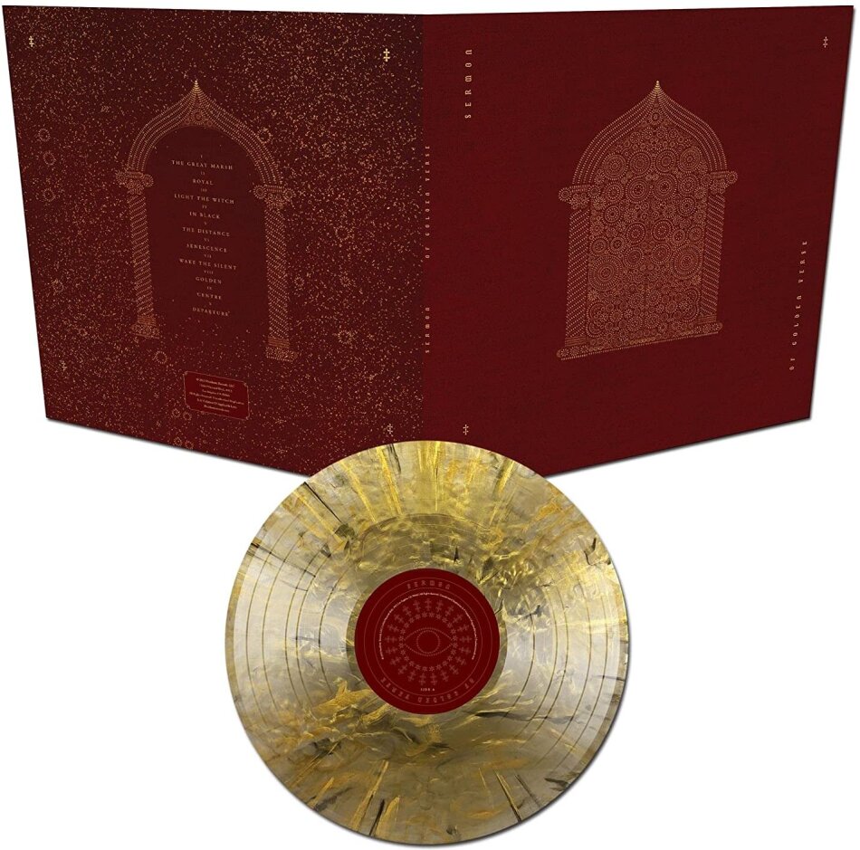 Sermon - Of Golden Verse Black Mottled Gold Vinyl, LP