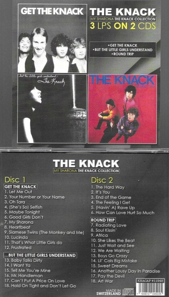 Knack - 3 LP's On 2 CD's