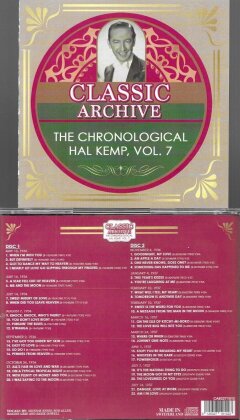 Hal Kemp & His Orchestra - Chronological Hal Kemp Vol 7 - 1936-1937 (2 CD)