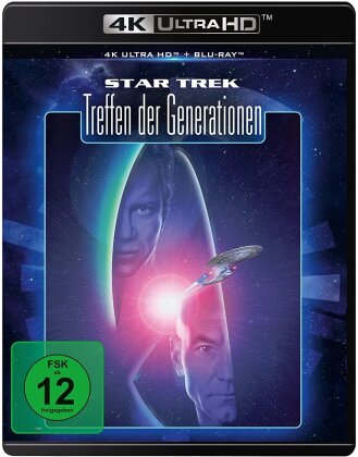 Star Trek 7 - Treffen der Generationen (1994) (Version Remasterisée, 4K Ultra HD + Blu-ray)