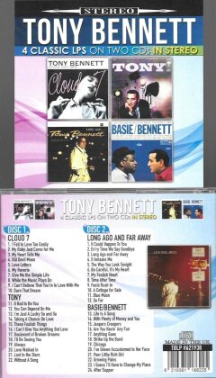 Tony Bennett - 4 Lps On 2 CDs-Cloud 7 Tony Long Ago Strike Up