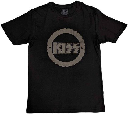 KISS Unisex Hi-Build T-Shirt - Buzzsaw Logo