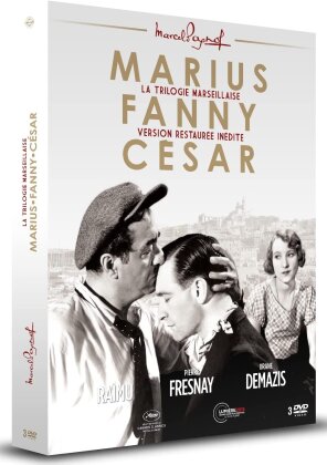 La Trilogie Marseillaise - Marius + Fanny + César (Collection Marcel Pagnol, 3 DVD)