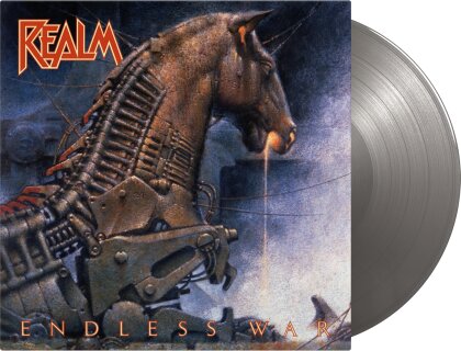 Realm - Endless War (2023 Reissue, Limited to 1000 Copies, Music On Vinyl, Silver Vinyl, LP)
