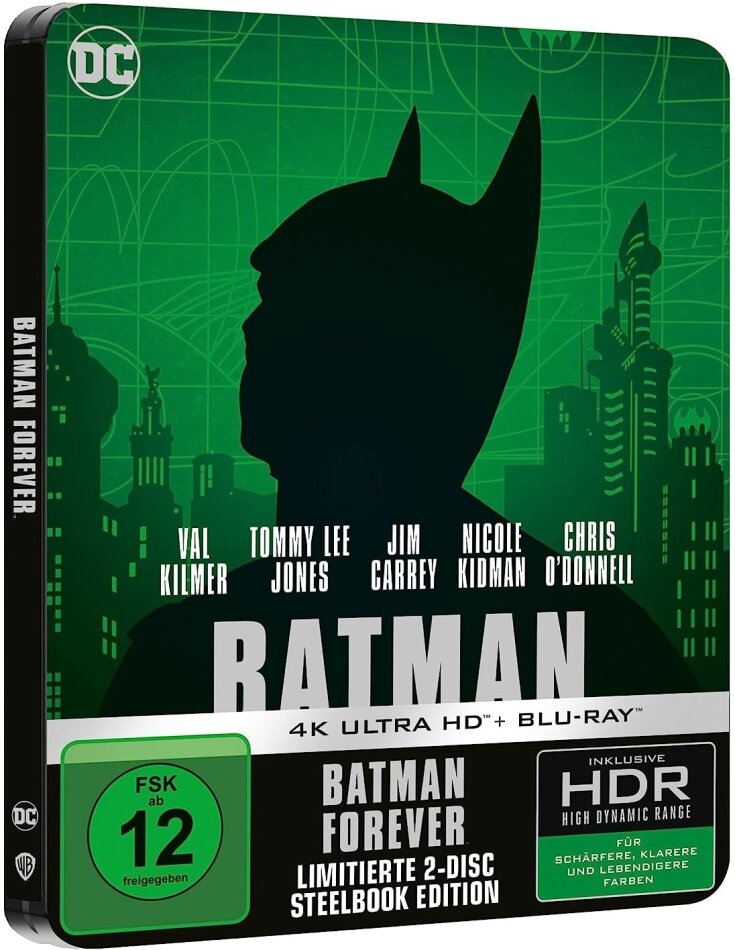 Batman Forever (1995) (Limited Edition, Steelbook, 4K Ultra HD + Blu-ray)