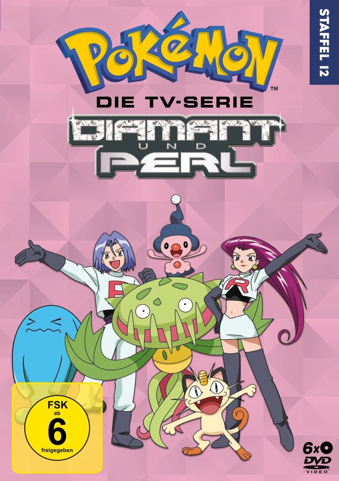 Pokémon - Die TV-Serie - Staffel 12 - Diamant und Perl (6 DVDs)