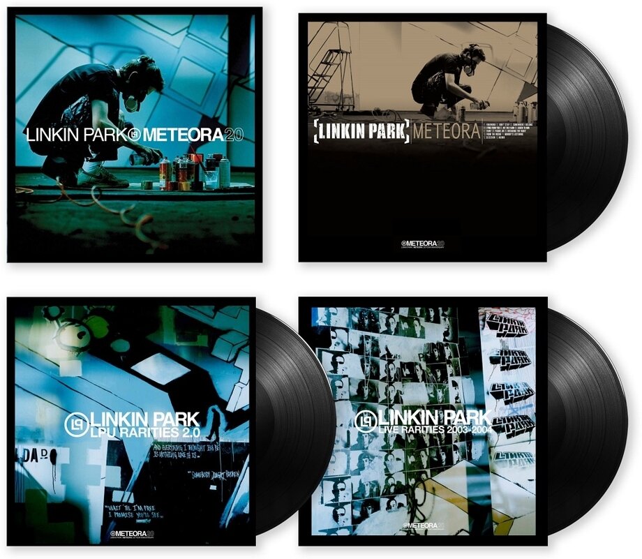Linkin Park - Meteora (2023 Reissue, Deluxe Boxset, 20th Anniversary Edition, 4 LPs)