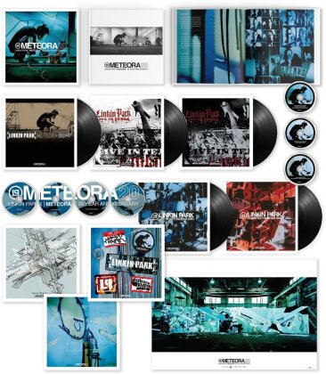 Linkin Park - Meteora (2023 Reissue, Super Deluxe Boxset, Edizione 20° Anniversario, 5 LP + 4 CD + 3 DVD)