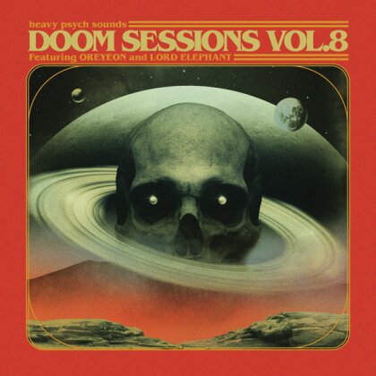 Oreyeon & Lord Elephant - Doom Sessions Vol. 8 (Neon Pink Vinyl, LP)