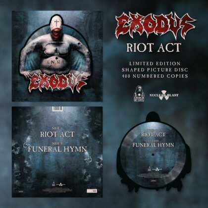 Exodus - Riot Act (Limited Edition, Shaped Picture Disc, 12" Maxi)