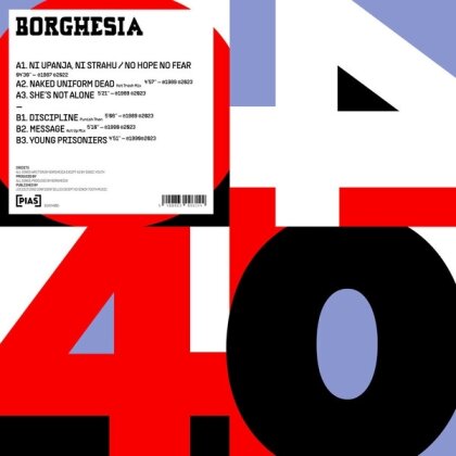 Borghesia - Pias 40 (12" Maxi)