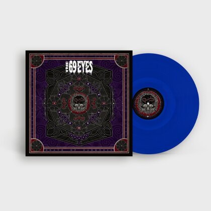 The 69 Eyes - Death of Darkness (clear+blue marbled vinyl, LP)