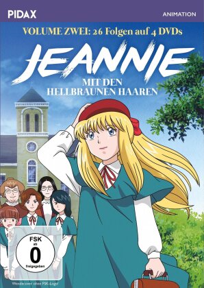 Jeannie mit den hellbraunen Haaren - Volume 2 (Pidax Animation, 4 DVDs)