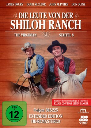 Die Leute von der Shiloh Ranch - Staffel 8 (Remastered, 9 DVDs)