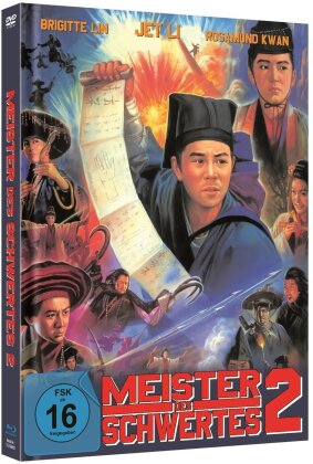 Meister des Schwertes 2 (1992) (Cover A, Limited Edition, Mediabook, Blu-ray + DVD)