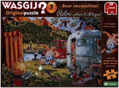 Wasgij Retro Original 7 - Bear Necessities!