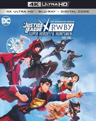 Justice League x RWBY - Super Heroes and Huntsmen - Part 1 (4K Ultra HD + Blu-ray)