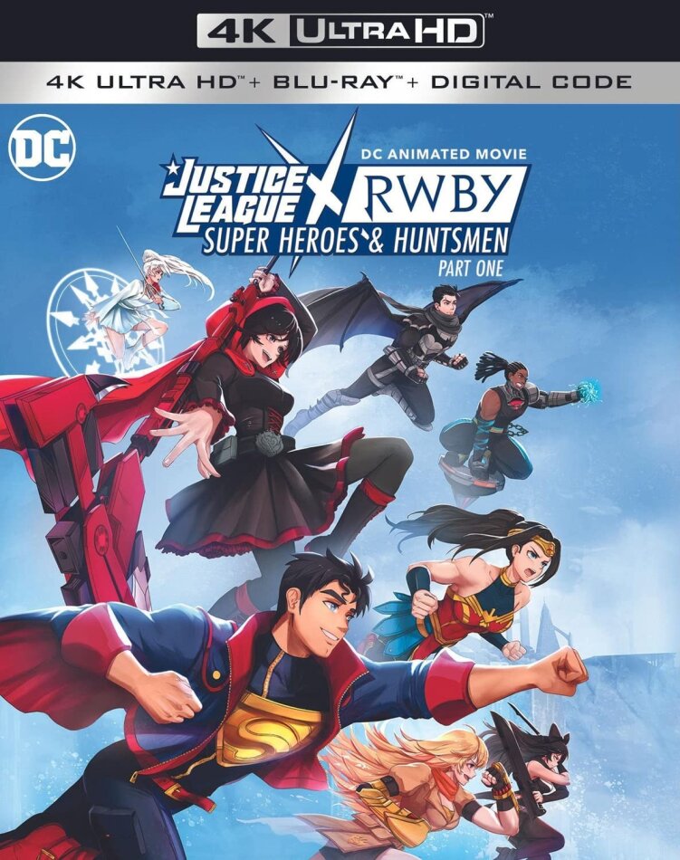 Justice League X RWBY - Super Heroes & Huntsmen - Part 1 (2023) (4K Ultra HD + Blu-ray)