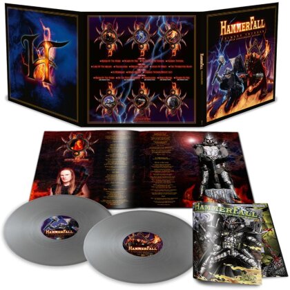 Hammerfall - Crimson Thunder (Nuclear Blast, + Book, 2023 Reissue, 20th Anniversary Edition, Limited Edition, 2 LPs)