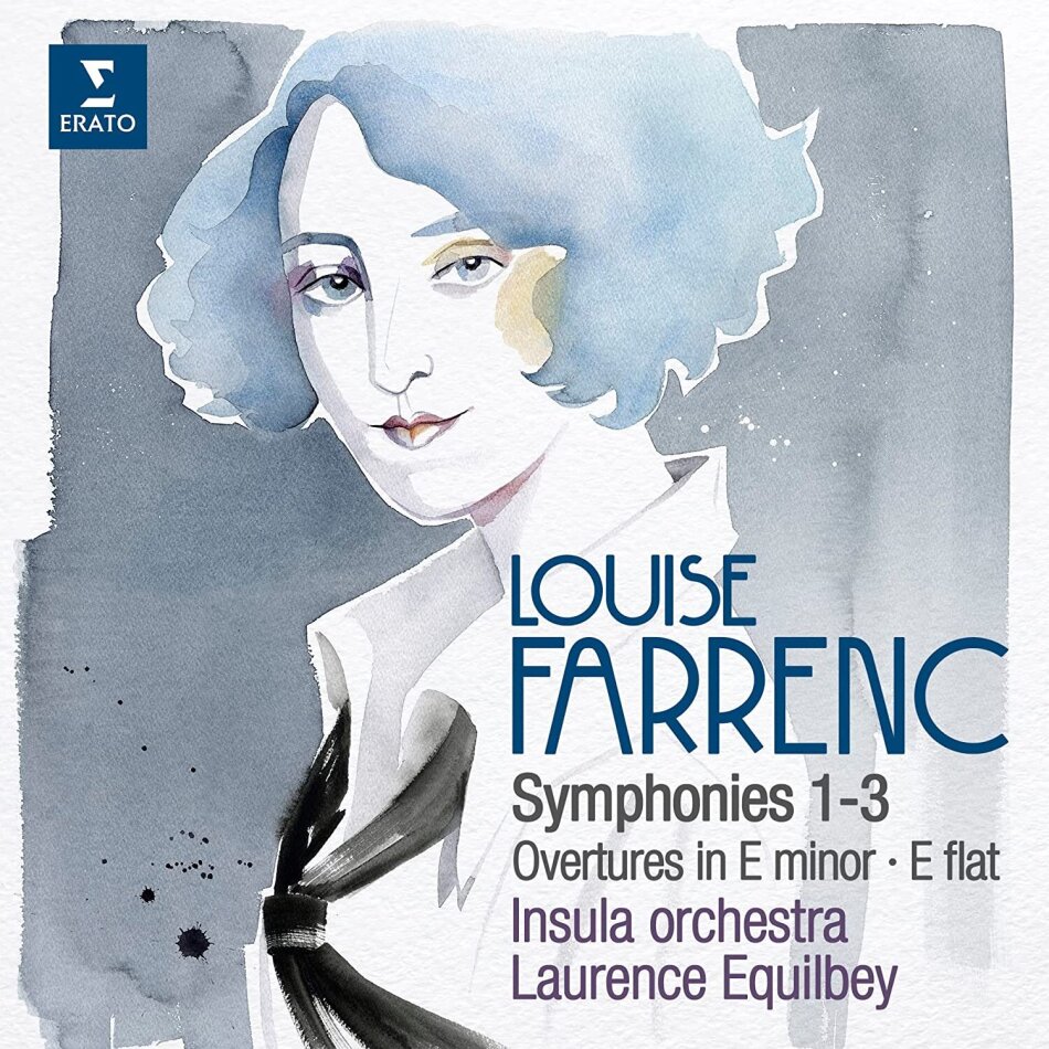 Insula Orchestra, Louise Farrenc (1804-1875) & Laurence Equilbey - Sinfonien Nr.1-3,Ouvertüren 1&2 (2 CD)