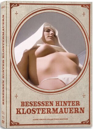 Besessen hinter Klostermauern (1979) (Cover A, Édition Collector, Édition Limitée, Mediabook, Uncut, Blu-ray + DVD)