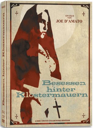 Besessen hinter Klostermauern (1979) (Cover C, Collector's Edition, Edizione Limitata, Mediabook, Uncut, Blu-ray + DVD)