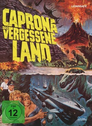 Caprona - Das vergessene Land (1974) (Cover A, Edizione Limitata, Mediabook, Blu-ray + DVD)