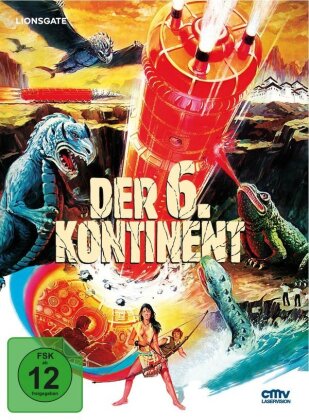 Der 6. Kontinent (1976) (Cover B, Limited Edition, Mediabook, Blu-ray + DVD)