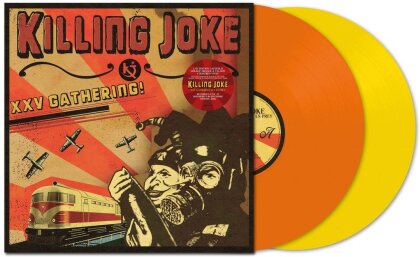 Killing Joke - XXV Gathering / Let Us Prey (2023 Reissue, Cooking Vinyl, Orange/Yellow Vinyl, 2 LPs)