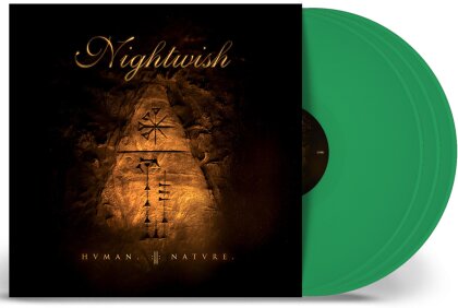 Nightwish - Human. :II: Nature. (2023 Reissue, Nuclear Blast, Astro Green Vinyl, 3 LP)