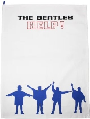 The Beatles: Help - Tea Towel (Recycled Cotton)