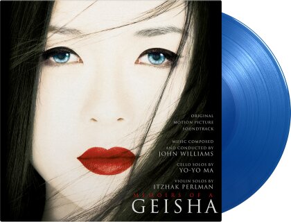 John Williams (*1932) (Komponist/Dirigent) & Yo-Yo Ma - Memoirs Of A Geisha (2023 Reissue, Music On Vinyl, Limited to 1000 Copies, Gatefold, Translucent Blue Vinyl, 2 LPs)