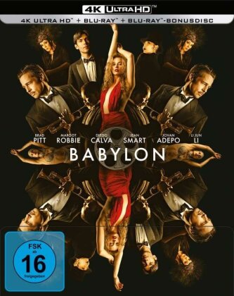 Babylon - Rausch der Ekstase (2022) (Édition Limitée, Steelbook, 4K Ultra HD + 2 Blu-ray)