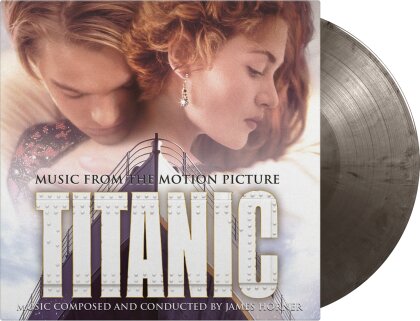 James Horner - Titanic - OST (2023 Reissue, Music On Vinyl, 25th Anniversary Edition, Limited Edition, Silver/Blue Vinyl, 2 LPs)