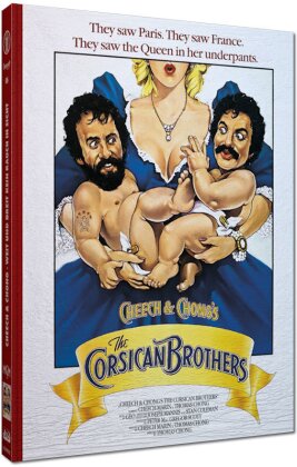 Cheech & Chong's The Corsican Brothers (1984) (Cover C, Limited Edition, Mediabook, Blu-ray + DVD)