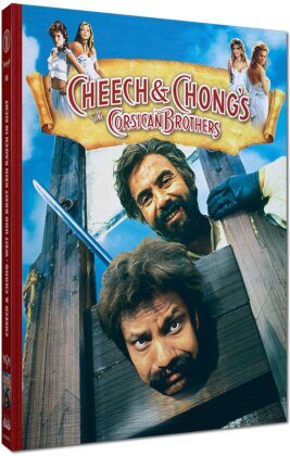 Cheech & Chong's The Corsican Brothers (1984) (Cover D, Limited Edition, Mediabook, Blu-ray + DVD)