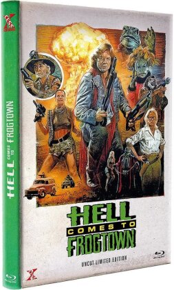 Hell Comes to Frogtown (1988) (Cover B, Buchbox, Edizione Limitata, Uncut)